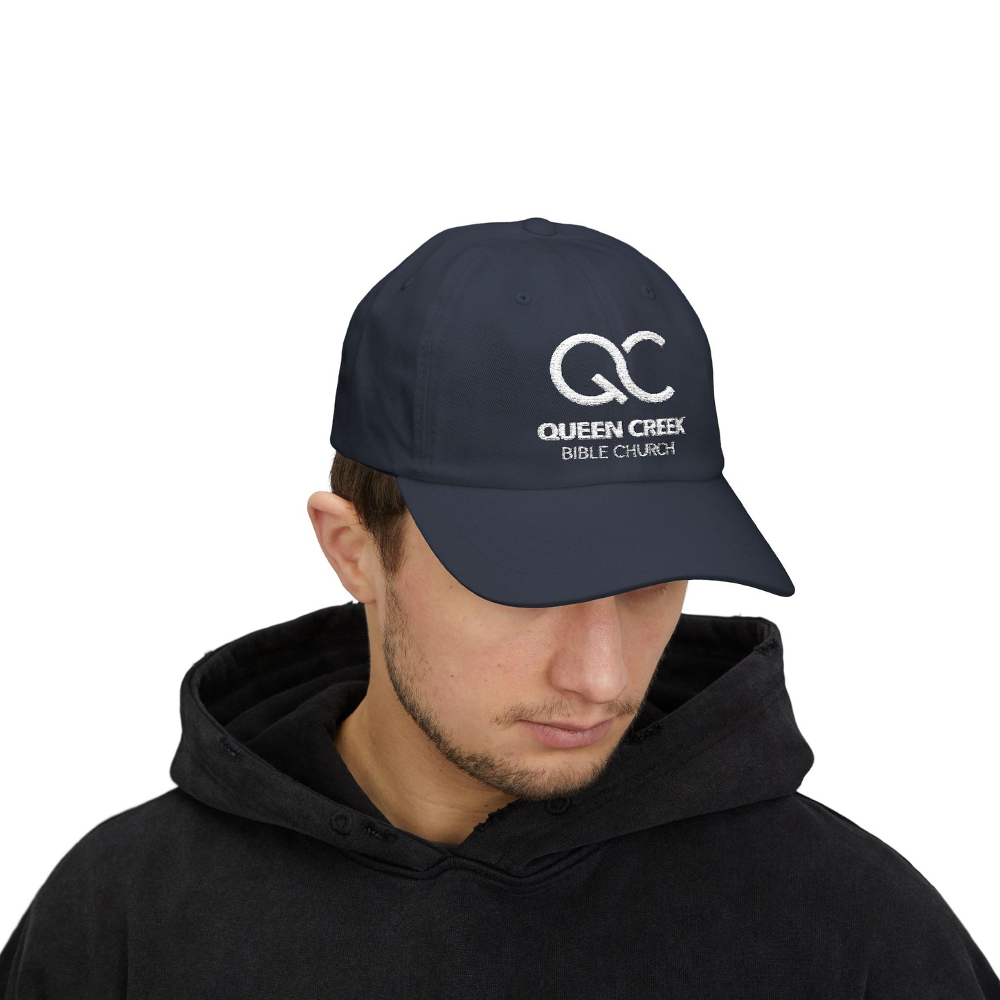 Classic Dad Cap with QC Logo