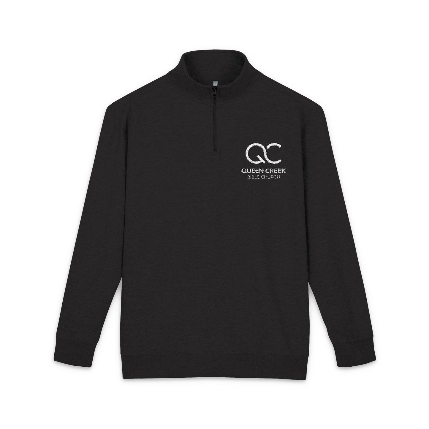 Embroidered Ocean Conservation Quarter-Zip Pullover