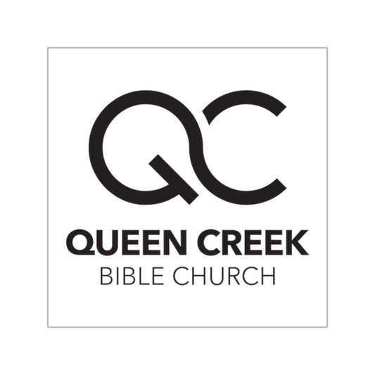 Queen Creek Bible Church Vinyl Stickers