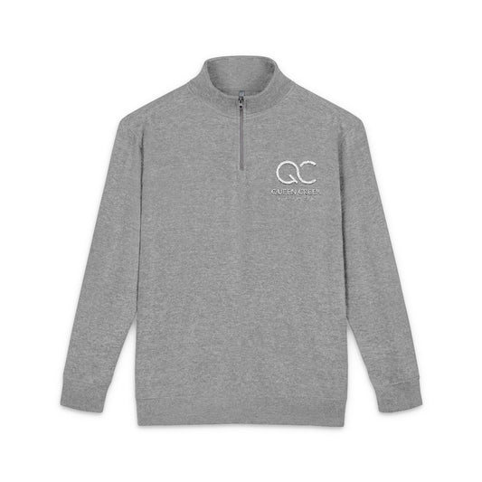 Embroidered Ocean Conservation Quarter-Zip Pullover