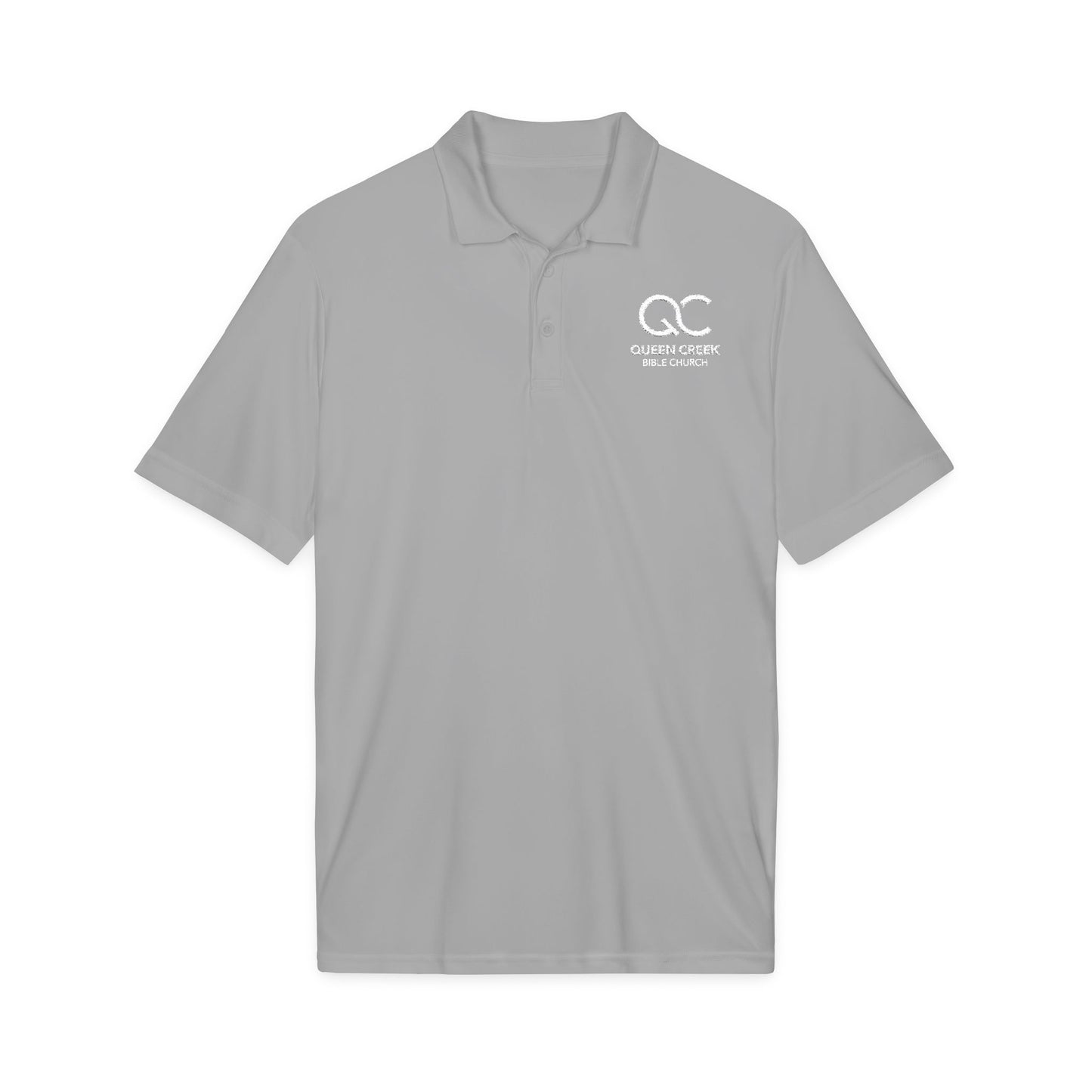 QC Bible Embroidered Performance Polo