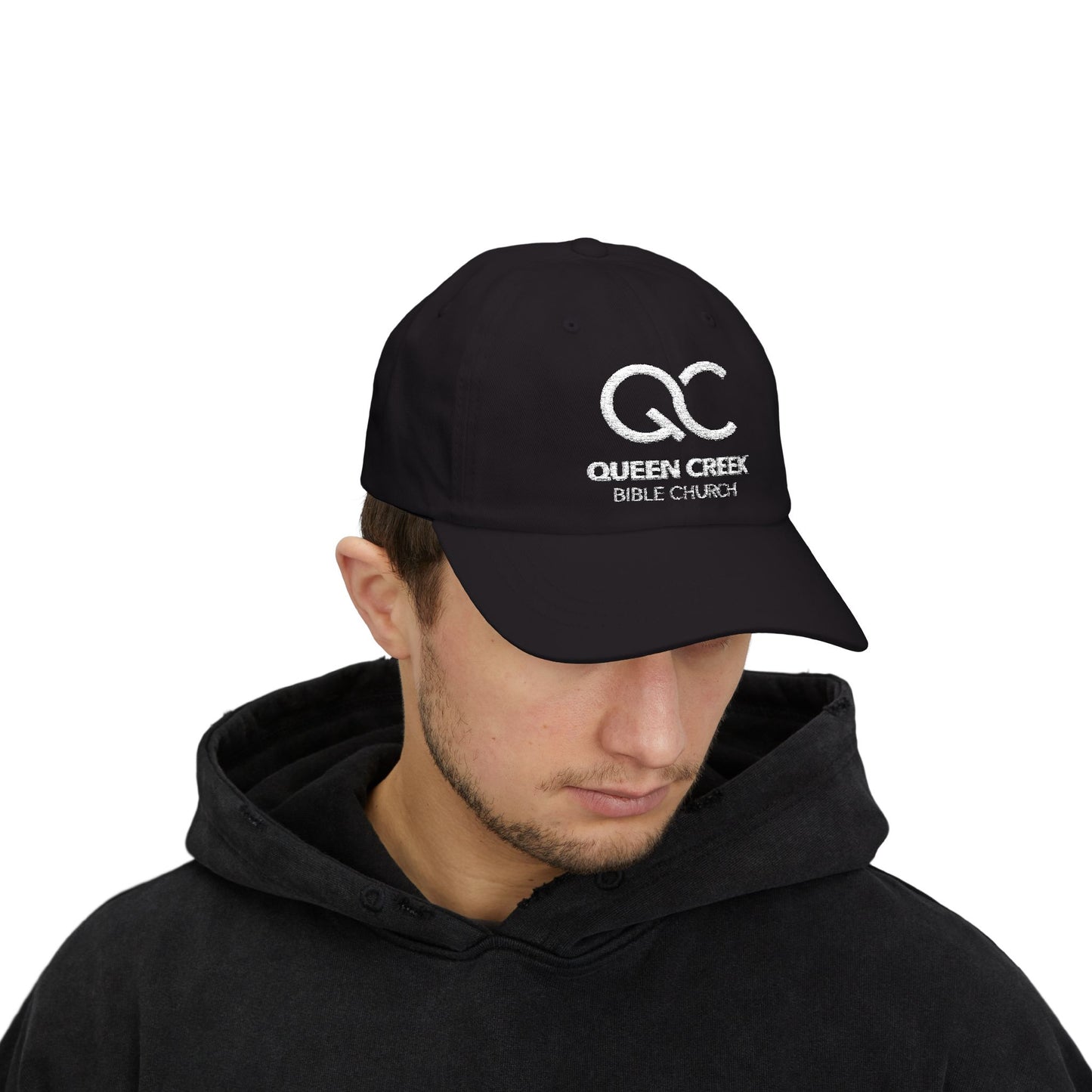 Classic Dad Cap with QC Logo